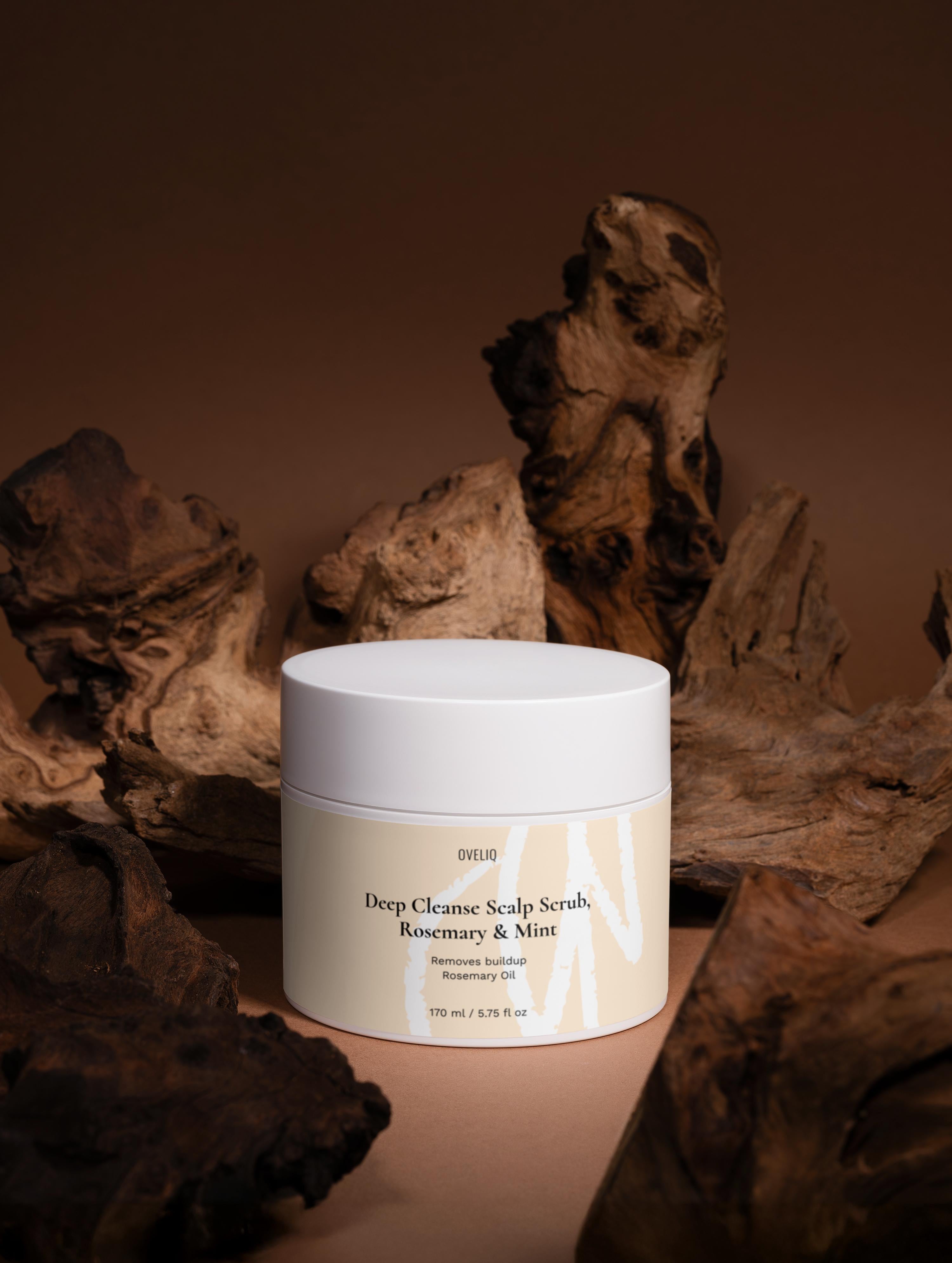 Deep Cleanse Scalp Scrub, Rosemary & Mint